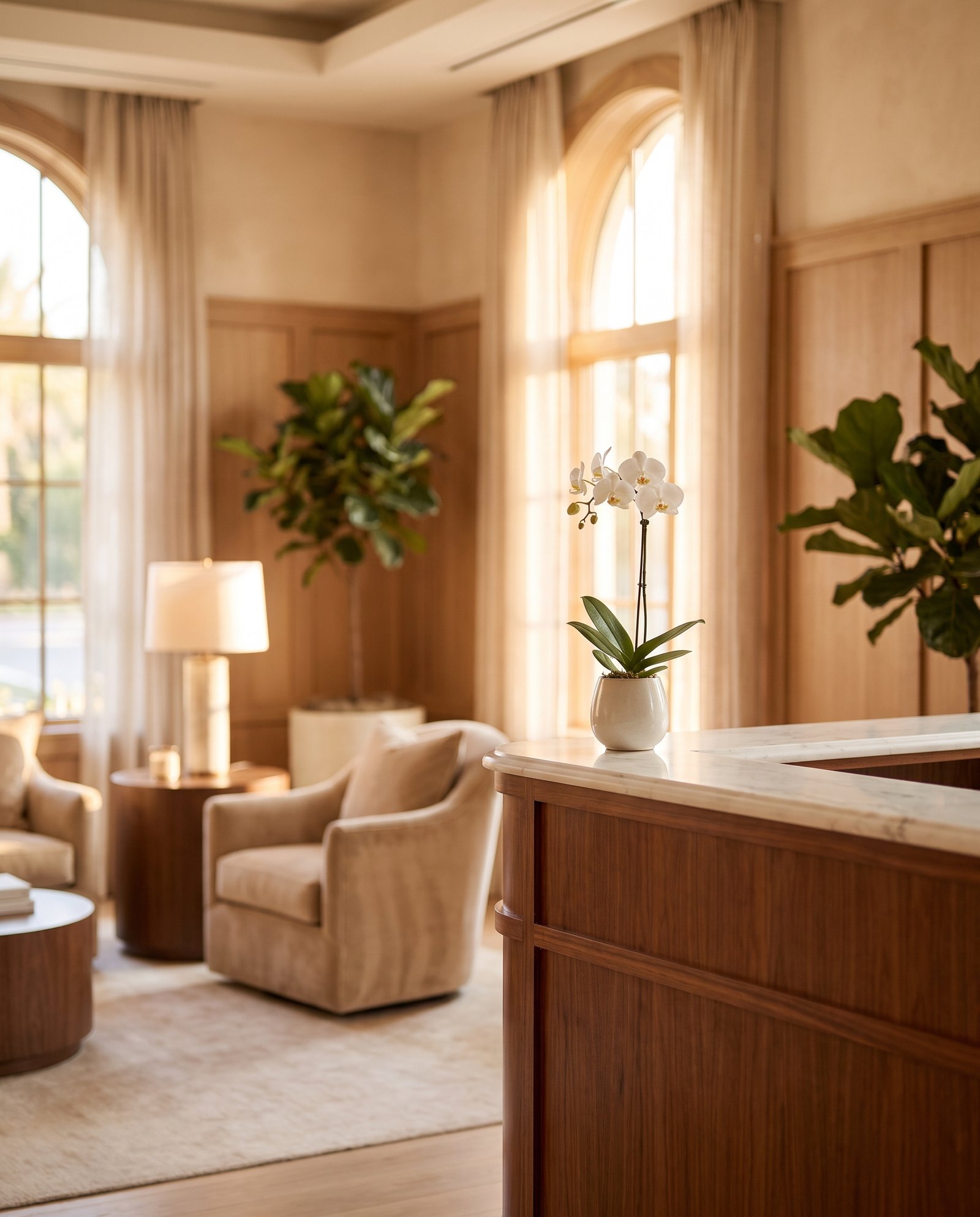 Med spa reception